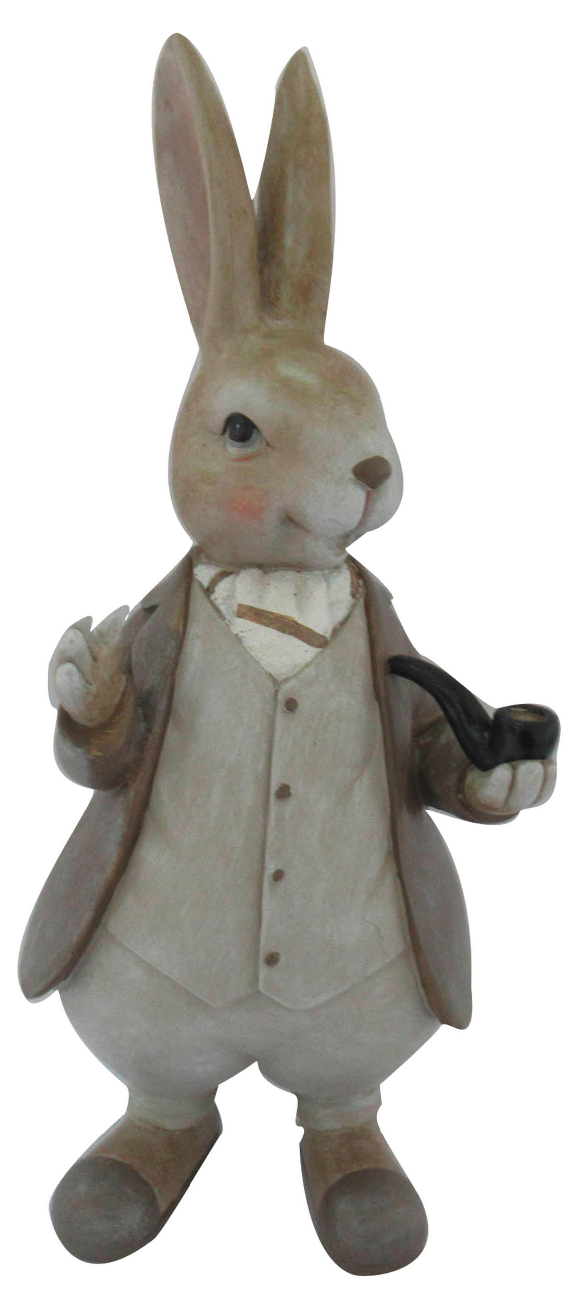 DEKOHASE   - Grau, LIFESTYLE, Kunststoff (13/33/13cm)