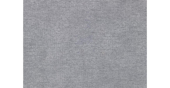 HOCKER in Textil Grau - Chromfarben/Grau, Design, Kunststoff/Textil (125/40/75cm) - Hom`in