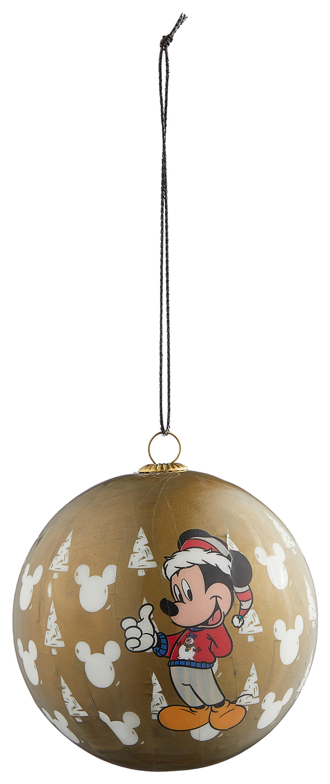 CHRISTBAUMKUGEL-SET 9-teilig Mickey and friends  - Blau/Rot, Trend, Kunststoff (7.5/7.5/7.5cm) - Disney