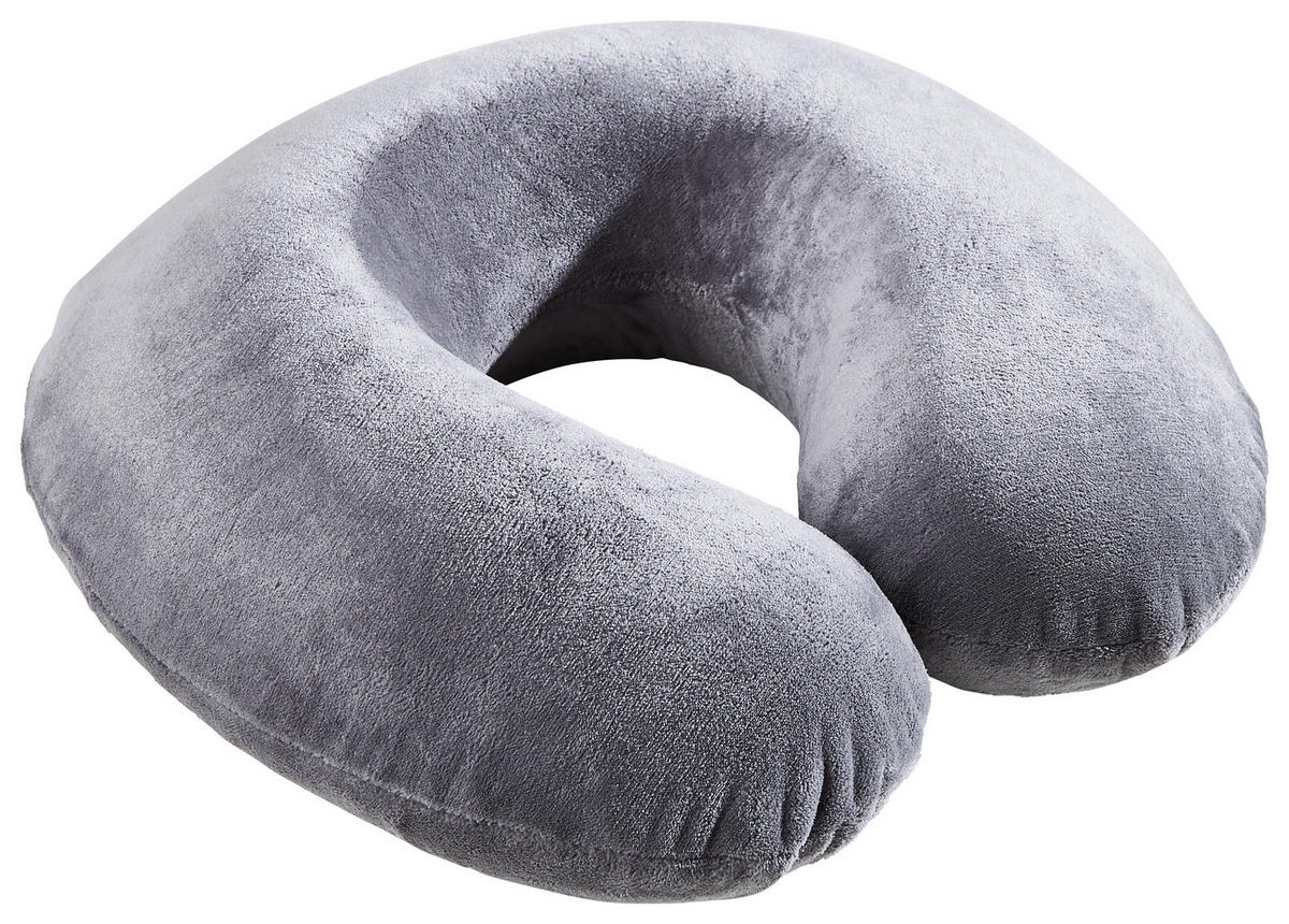 RESEKUDDE Visco  - mörkgrå, Klassisk, textil/plast (26/25,5/10,5cm) - Boxxx