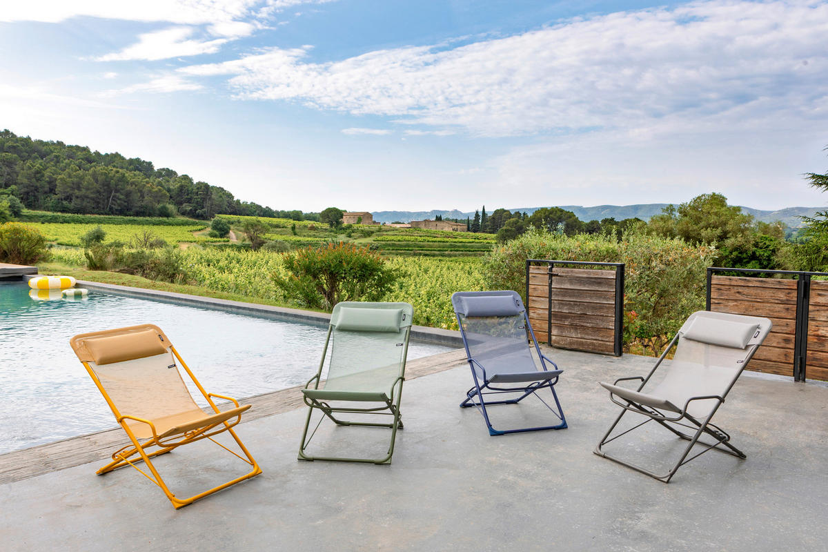 STRANDSTUHL Stahl Grau  - Grau, Basics, Kunststoff/Metall (60/91/83cm) - Lafuma Mobilier