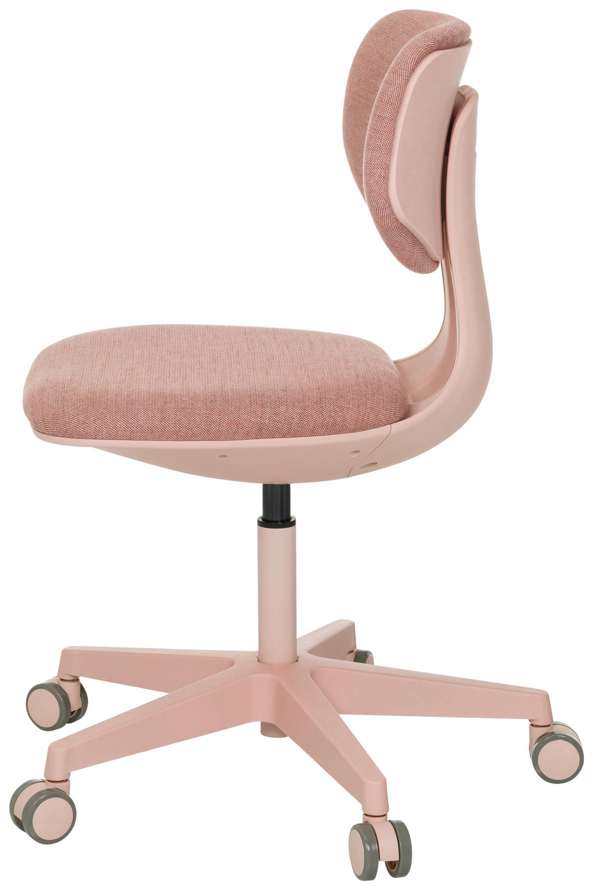 SNURRSTOL FÖR UNGDOMAR  i rosa  - rosa, Modern, textil/plast (51/72- 87/51cm) - MID.YOU