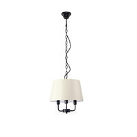 PENDELLEUCHTE 32.5/32.5/110 cm  - Goldfarben/Schwarz, KONVENTIONELL, Metall (32.5/32.5/110cm)