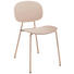STUHL in Metall, Kunststoff Kupferfarben, Beige - Beige/Kupferfarben, Design, Kunststoff/Metall (45/81,5/50,9cm) STUHL in Metall, Kunststoff Kupferfarben, Beige - Beige/Kupferfarben, Design, Kunststoff/Metall (45/81,5/50,9cm)