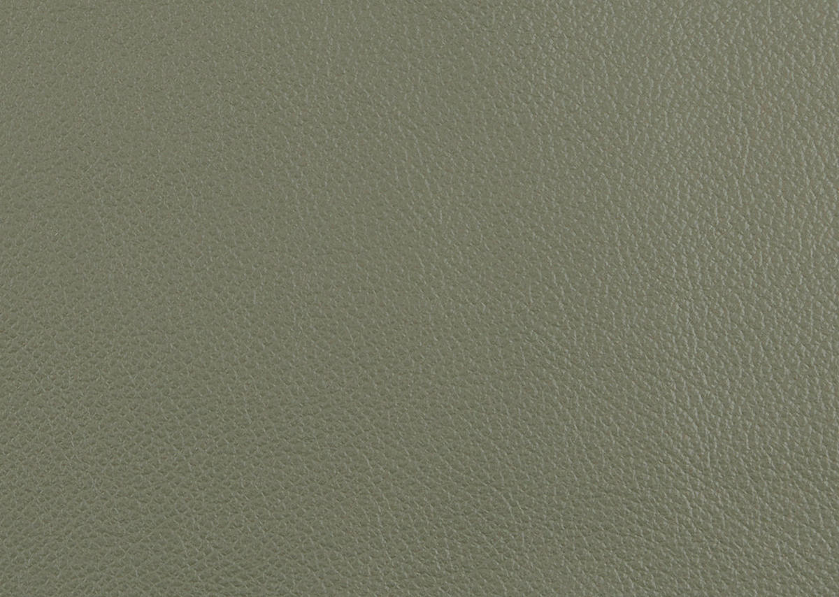 ECKSOFA  in Echtleder Olivgrün  290/249 cm  - Schwarz/Olivgrün, KONVENTIONELL, Leder/Metall (290/249cm) - Beldomo Premium