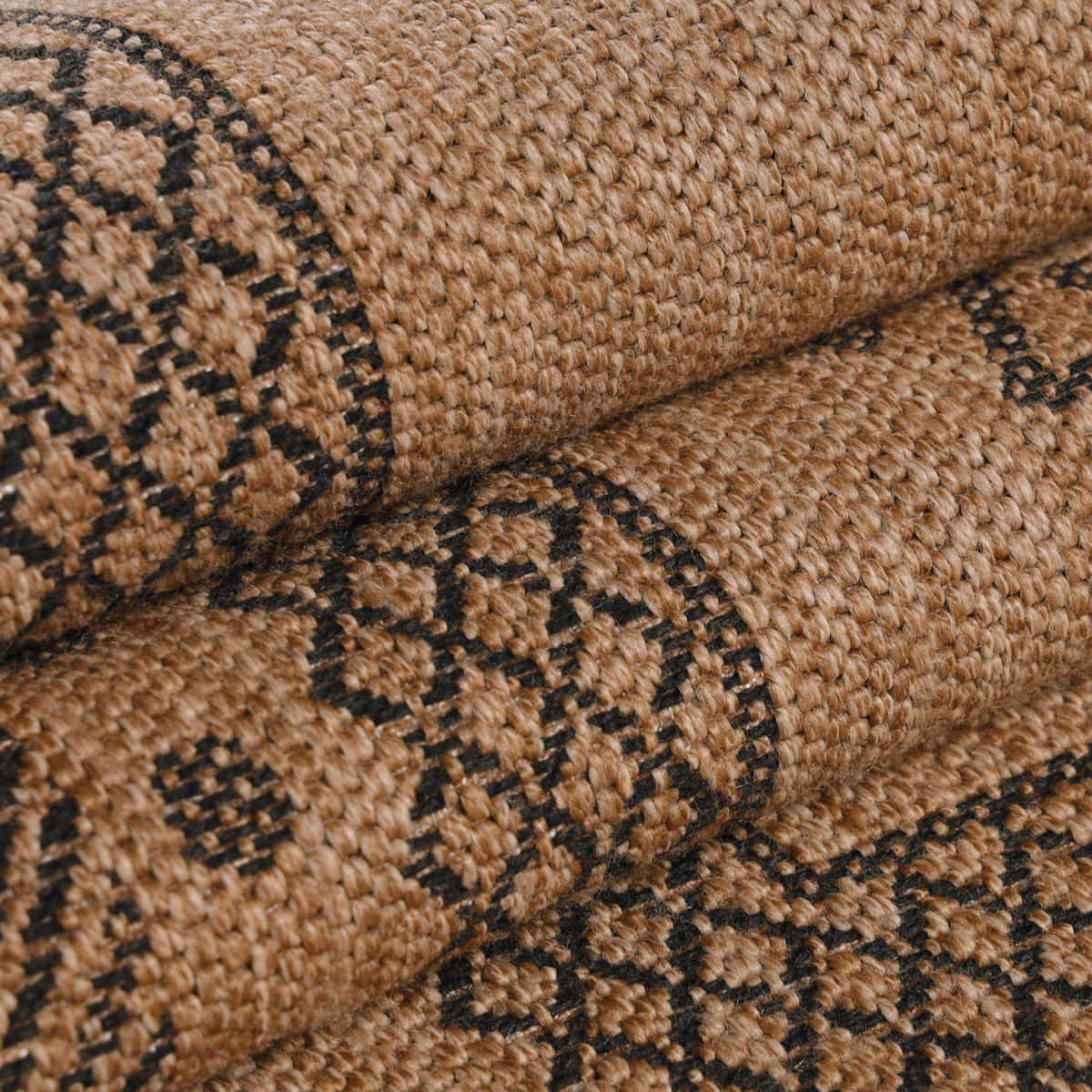 OUTDOORTEPPICH 120/170 cm Dhaka Beige  - Beige, Basics, Textil (120/170cm) - Novel