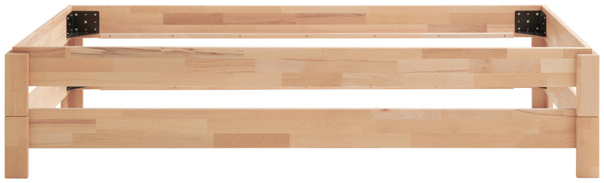 RAKÁSOLHATÓ ÁGY - geszt bükk, Natur, fa (90/200cm) - MID.YOU