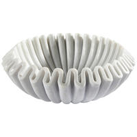 DEKOSCHALE - Weiß, Trend, Stein (30/10cm) - Ambia Home