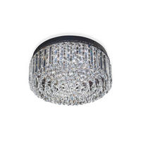 LED-DECKENLEUCHTE Royal 60/15 cm   - Chromfarben, LIFESTYLE, Metall (60/15cm) - Hell