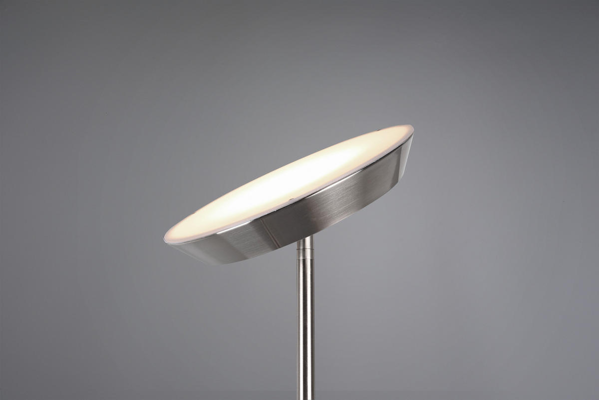 PODNA LED LAMPA - boja nikla, Osnovno, metal (180/28/50cm)
