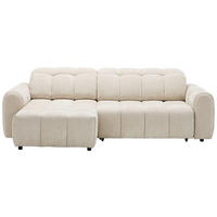 ROHOVÁ SEDACIA SÚPRAVA, textil, béžová - čierna/béžová, Design, textil/plast (160/264cm) - Xora