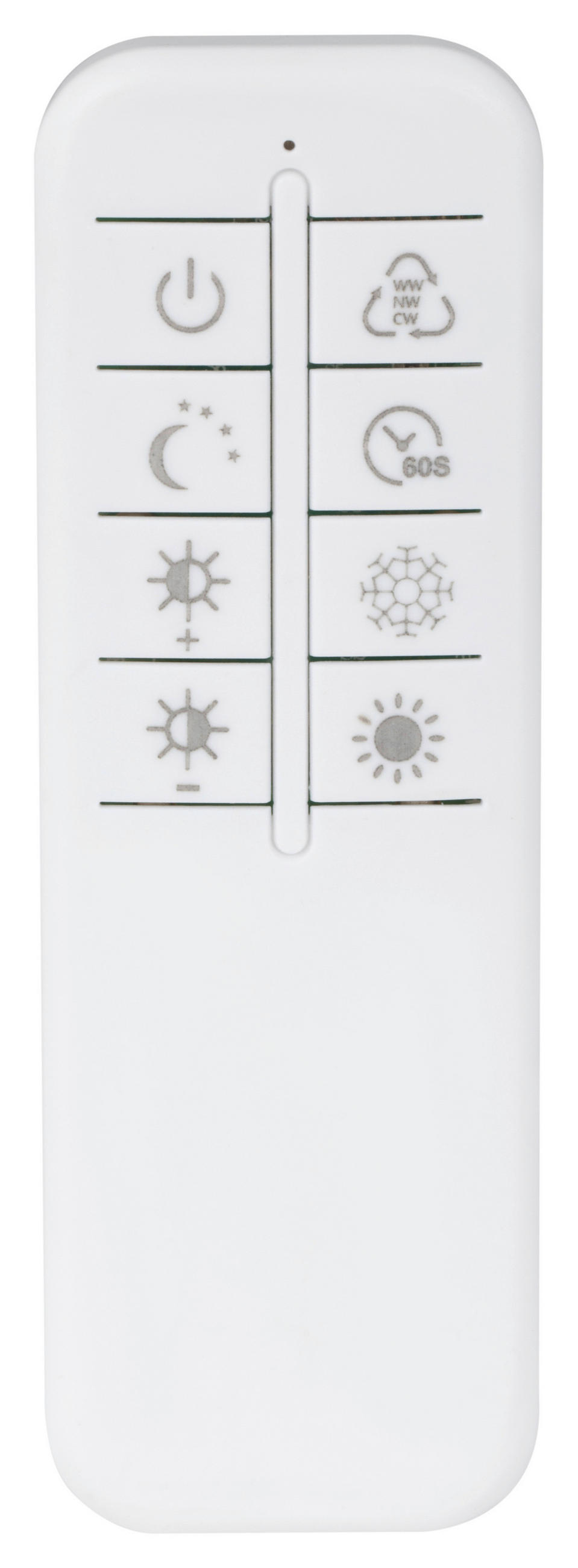 LED-DECKENLEUCHTE Oria 111/86/13 cm  - Nickelfarben, Design, Kunststoff/Metall (111/86/13cm) - Novel