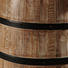 BAR Mangoholz massiv Naturfarben, Schwarz - Schwarz/Naturfarben, Trend, Holz/Metall (160/102/75cm)