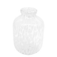 Vază 22 cm  - alb, Basics, sticlă (15,5/22cm) - Ambia Home