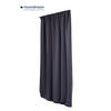 FERTIGVORHANG Verdunkelung  - Grau, Basics, Textil (145/260cm)