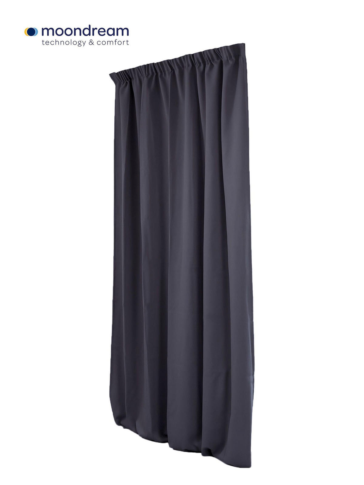 FERTIGVORHANG Verdunkelung  - Grau, Basics, Textil (145/260cm)
