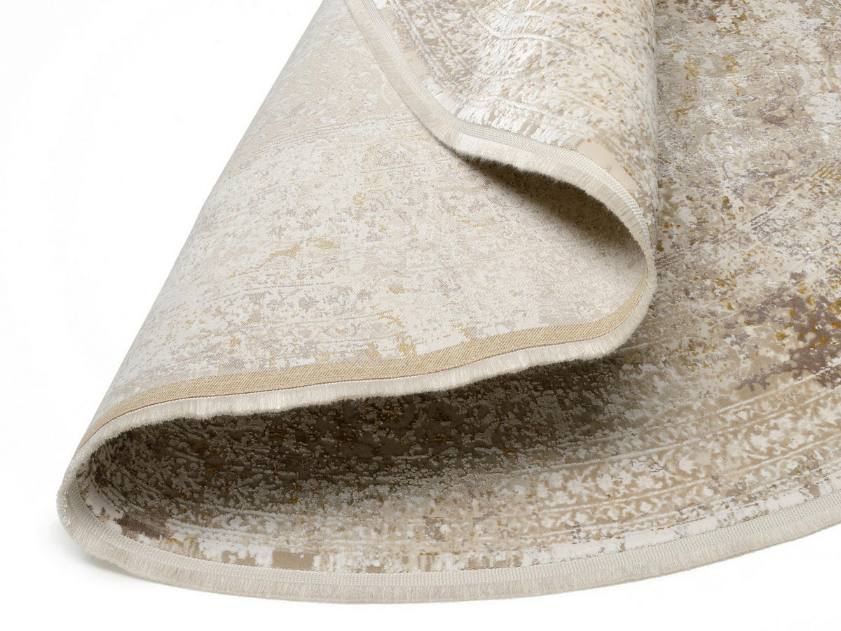 VINTAGE-TEPPICH 240 cm Avignon Goldfarben, Beige  - Beige/Goldfarben, Design, Textil (240cm) - Dieter Knoll