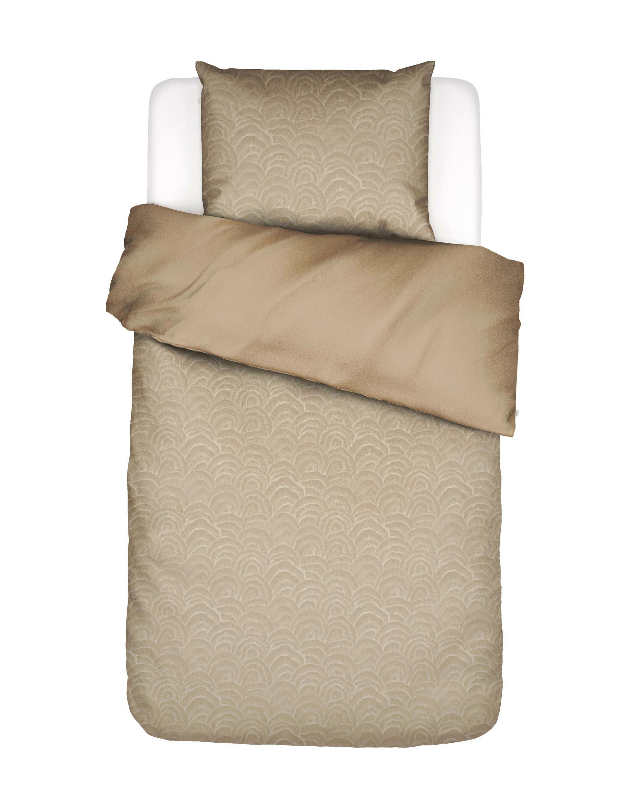 POVLAK NA PŘIKRÝVKU zlatohnědá 140/200 cm - zlatohnědá, Romantický / Rustikální, textil (140/200cm) - Essenza