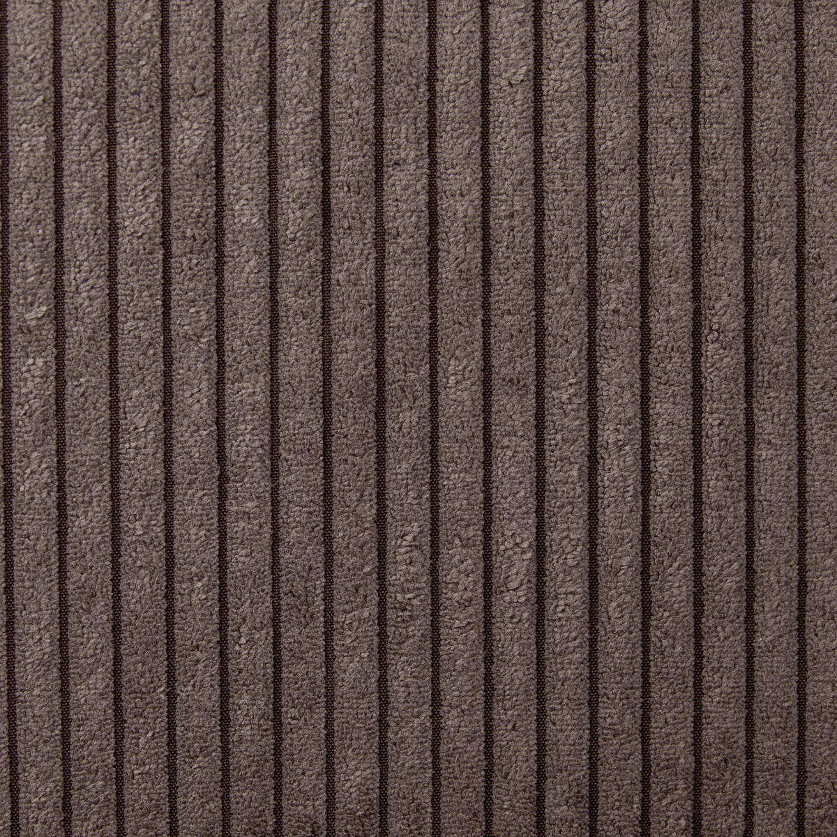 RÉCAMIERE in Cord Braun  - Schwarz/Braun, Design, Kunststoff/Textil (171/71-88/93cm) - Cantus