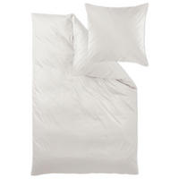 BETTWÄSCHESET Damast 160/210 cm  100 cm/65 cm  - Taupe, Design, Textil (160/210cm) - Curt Bauer