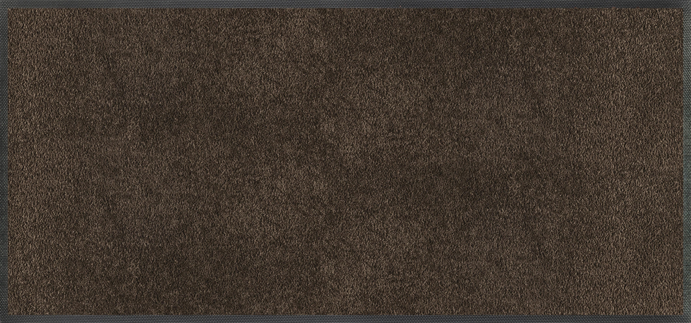 LÄUFER 35/75 cm Espresso Brown Braun  - Braun, KONVENTIONELL, Kunststoff/Textil (35/75cm) - wash+dry
