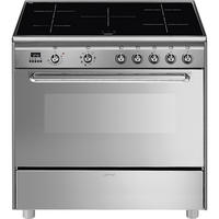 HERD SCD90IMX9-1  - Edelstahlfarben, Basics, Metall (90/90/60cm) - SMEG