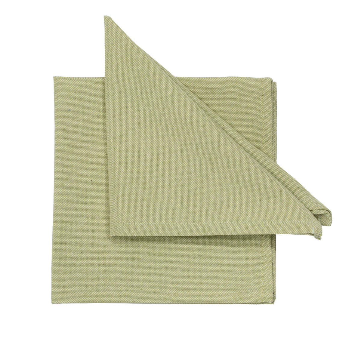 STOFFSERVIETTE  40/40 cm   - Limette, Basics, Textil (40/40cm) - Pichler