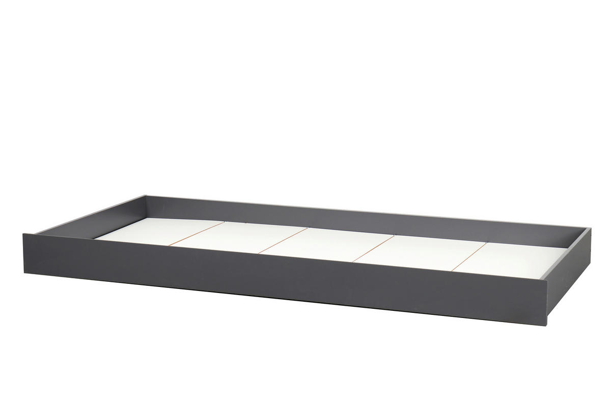 HUSSÄNG 90/200 cm  - mörkgrå/naturfärgad, Design, trämaterial/trä (90/200cm) - Livetastic