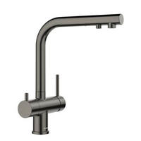 KÜCHENARMATUR 527736  - Anthrazit, Basics, Metall (16/30/25,3cm) - Blanco