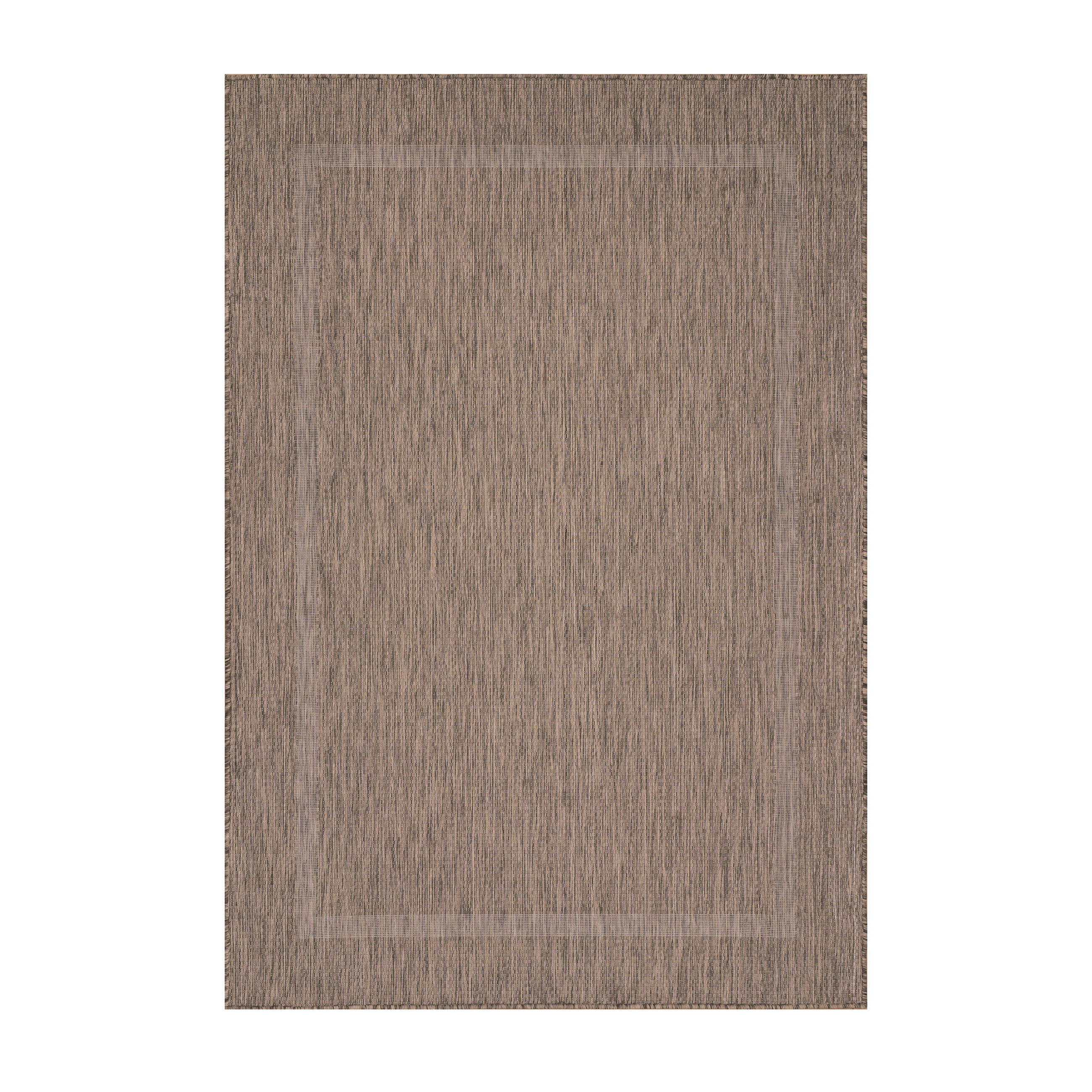 FLACHWEBETEPPICH 60/100 cm Relax Braun  - Braun, Basics, Textil (60/100cm) - Novel
