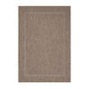 FLACHWEBETEPPICH 60/100 cm Relax Braun  - Braun, Basics, Textil (60/100cm) - Novel