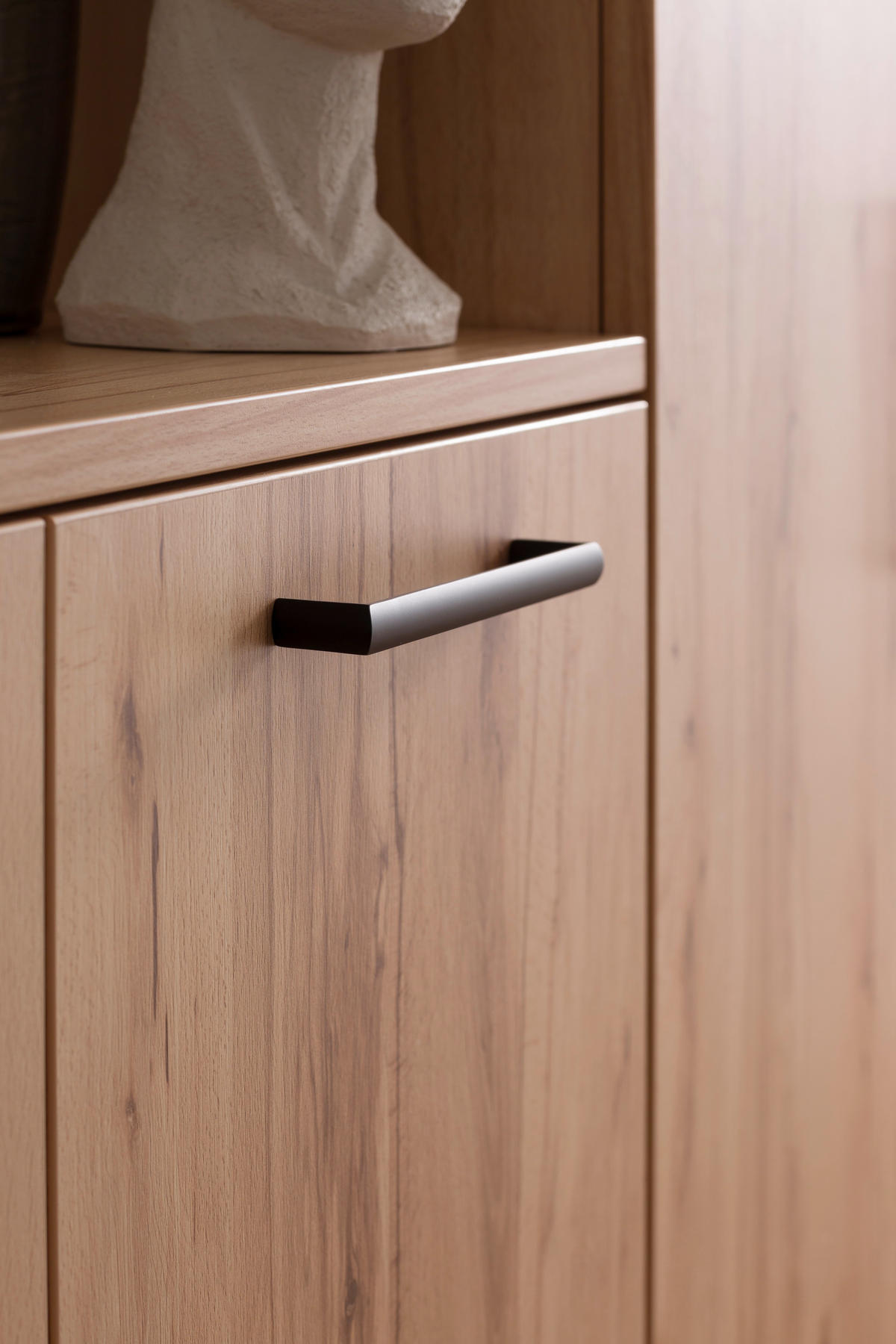 GARDEROBE 6-teilig  in 220/200/38 cm  - Buchefarben, Konventionell, Holzwerkstoff (220/200/38cm) - Moderano