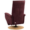 DREHSTUHL  in Mikrofaser Bordeaux  - Bordeaux/Eichefarben, Konventionell, Holz/Textil (75/112/82cm) - Sit & More