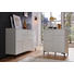 SIDEBOARD 163/92/38 cm - Graphitfarben/Weiß, Trend, Holzwerkstoff/Kunststoff (163/92/38cm) - Carryhome SIDEBOARD 163/92/38 cm - Graphitfarben/Weiß, Trend, Holzwerkstoff/Kunststoff (163/92/38cm) - Carryhome