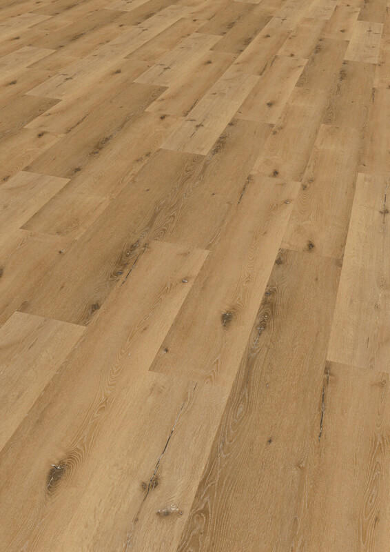 VINYLBODEN Novo Eiche Savanne 100001801  per  m² - Eichefarben, Design, Holzwerkstoff (120,5/21/0,98cm) - Tilo