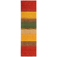 ORIENTTEPPICH 80/300 cm Azeri Gabbeh  - Multicolor, Lifestyle, Textil (80/300cm) - Cazaris