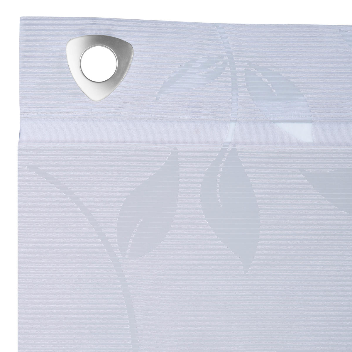 MAGNETROLLO  halbtransparent  100/130 cm    - Grau, Natur, Textil (100/130cm) - Novel