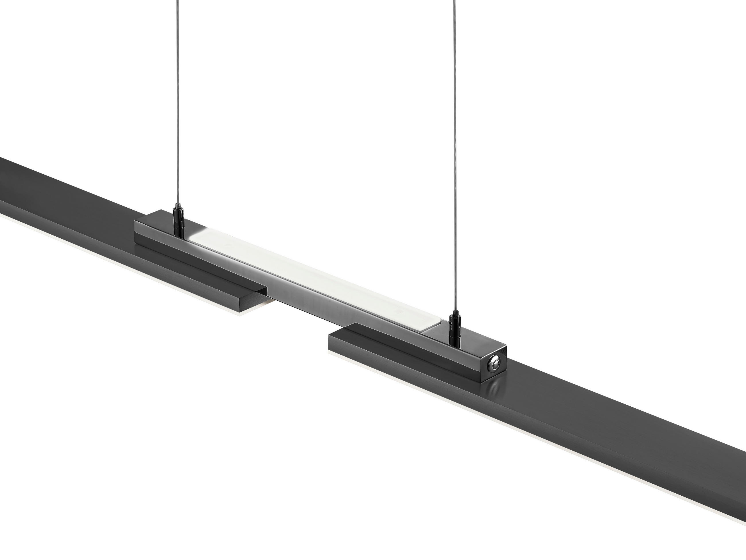 LED-HÄNGELEUCHTE More 87/13/150 cm   - Anthrazit, Design, Metall (87/13/150cm) - Hell