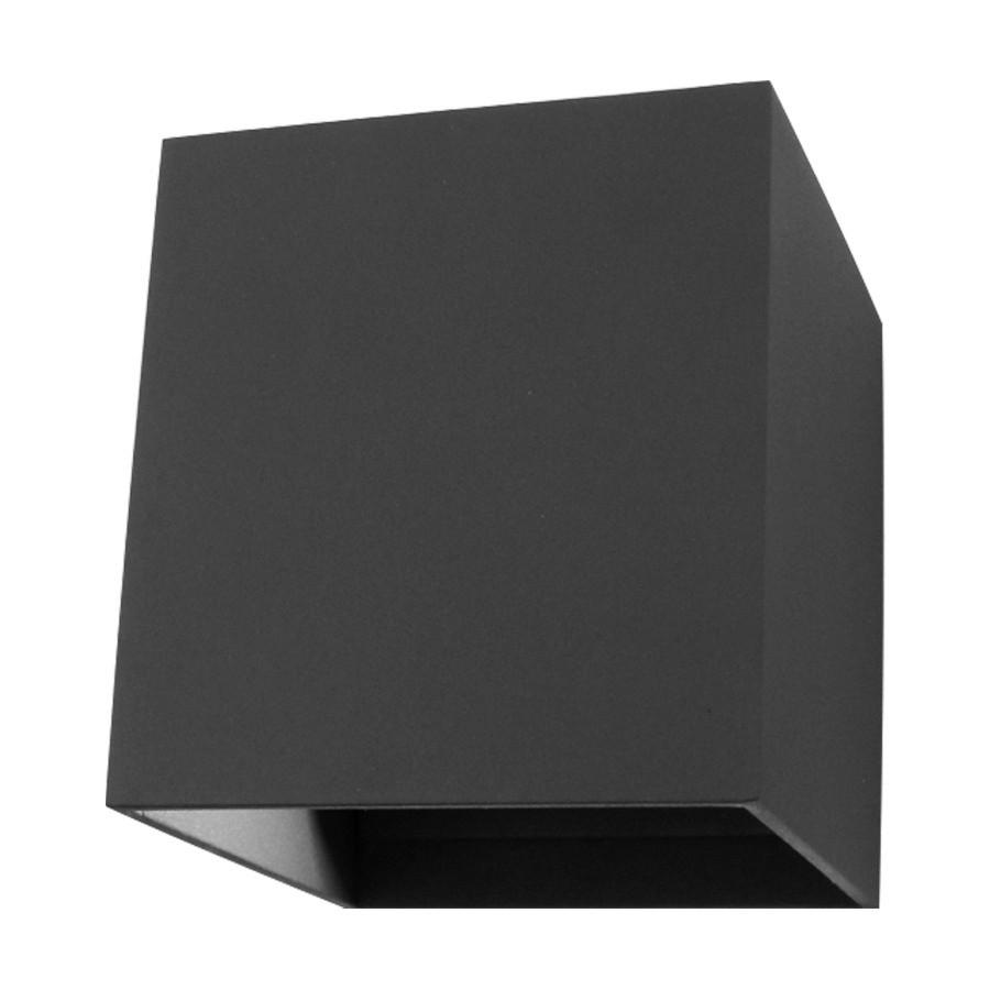 Aplică De Exterior   10 cm  - gri închis, Basics, sticlă/metal (10cm)