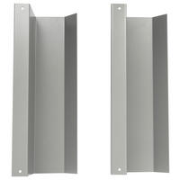 KABELHALTER - Alufarben, KONVENTIONELL, Metall (37/16/11,5cm) - Moderano