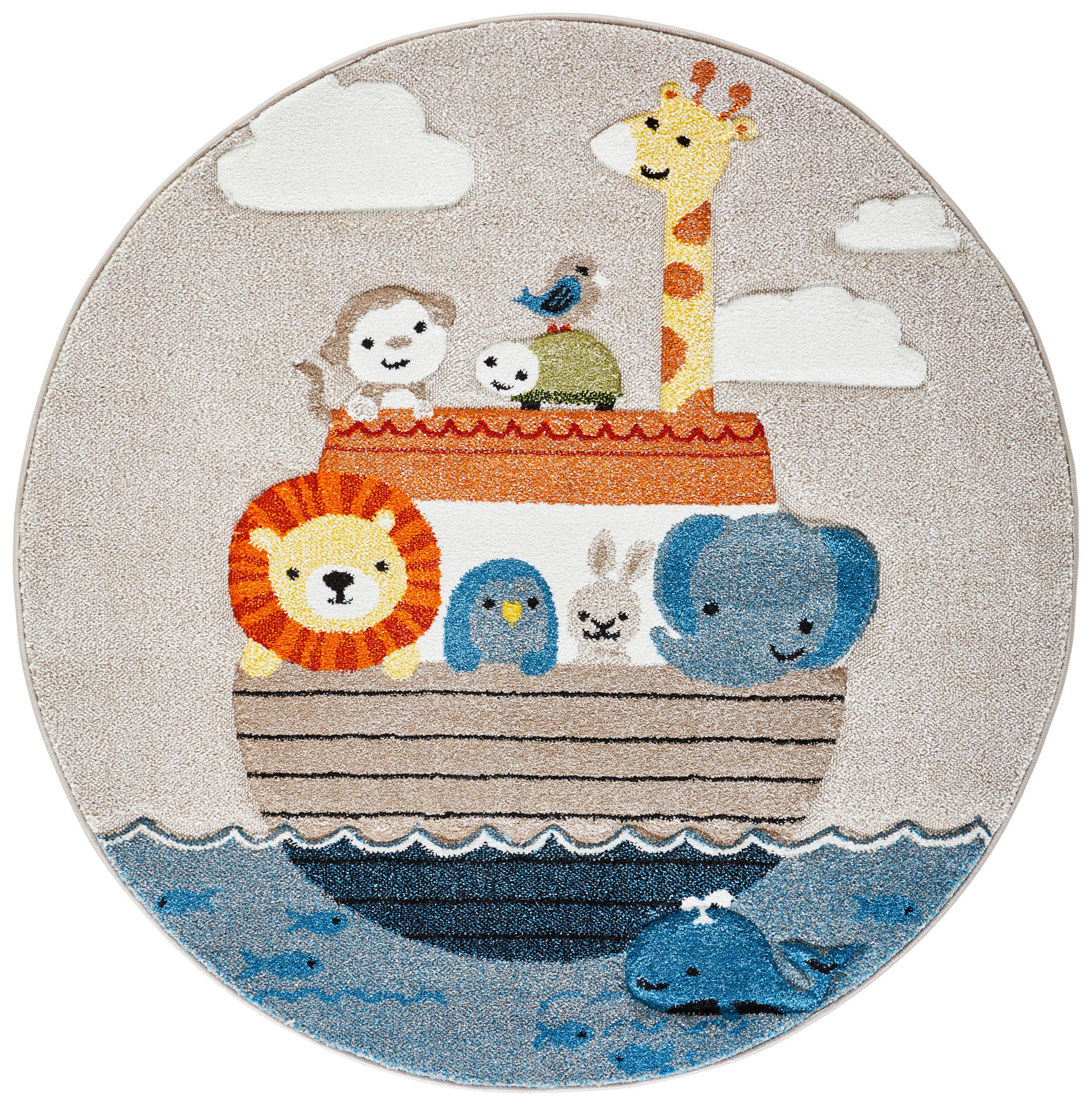 KINDERTEPPICH 120 cm Arche Noah  - Multicolor, Trend, Textil (120cm) - Ben'n'jen