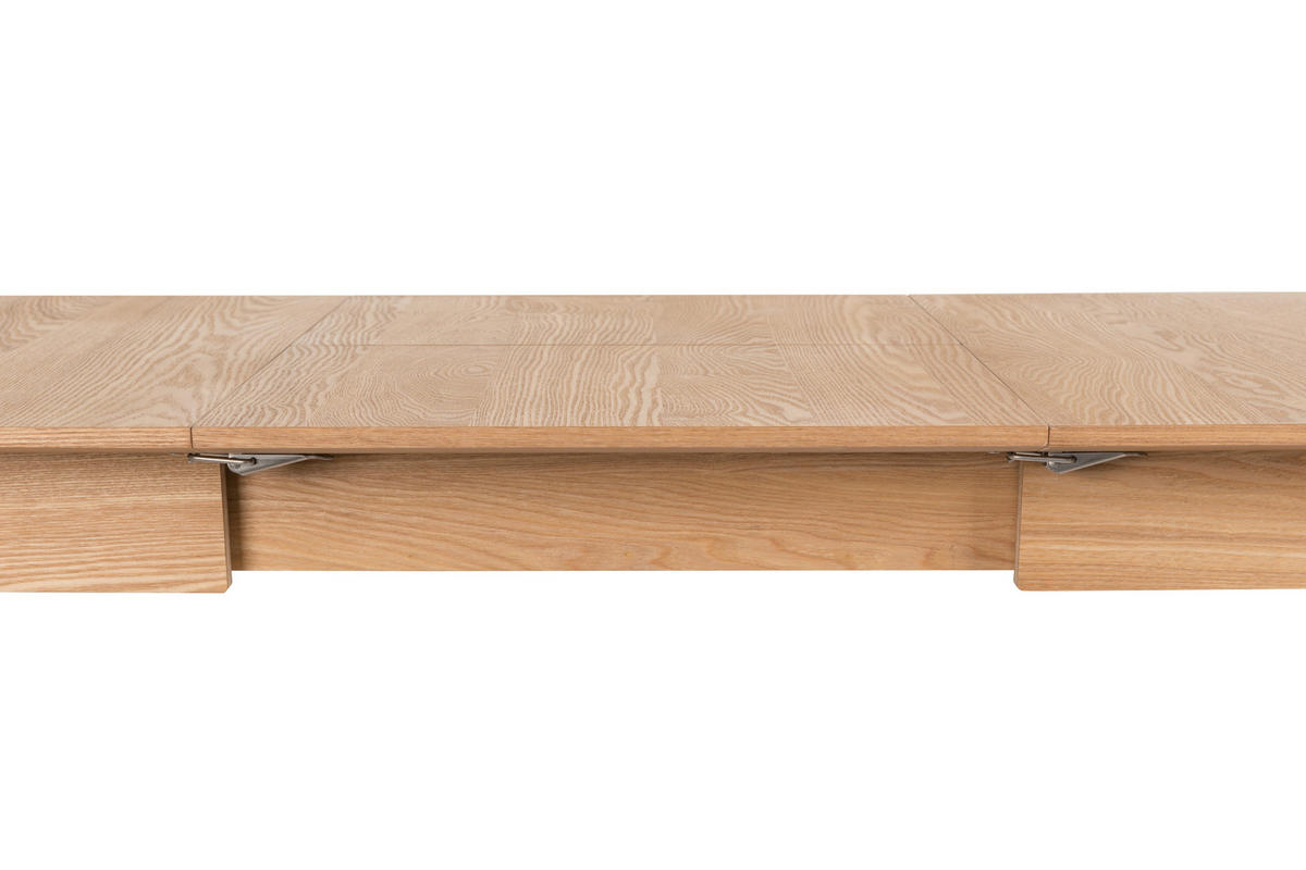 ESSTISCH Eschefarben rechteckig  ausziehbar  - Eschefarben, Basics, Holz/Holzwerkstoff (120/80/76cm) - Zuiver