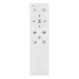 LED-DECKENLEUCHTE 55/7,5 cm   - Opal/Weiß, Design, Kunststoff/Metall (55/7,5cm) - Novel