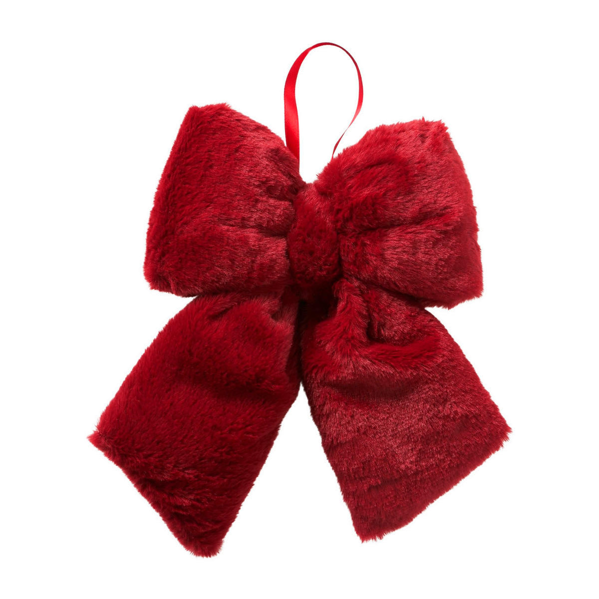DEKOHÄNGER  - Dunkelrot, Basics, Textil (30/29/6,5cm)