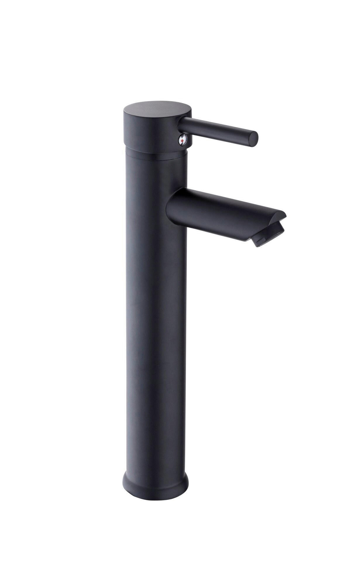 WASCHTISCHARMATUR 7/15/35 cm  - Schwarz, Basics, Metall (7/15/35cm) - MID.YOU