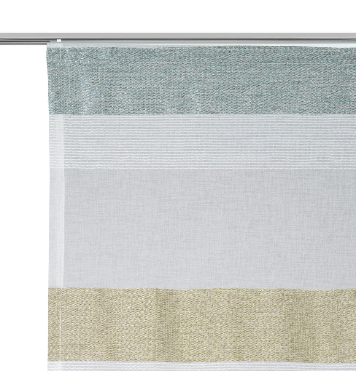 PANELNA ZAVESA   60/245 cm   - zelena, Basics, tekstil (60/245cm) - Novel