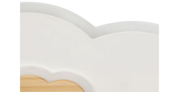 LED-DECKENLEUCHTE 60/45/6 cm   - Naturfarben/Weiß, LIFESTYLE, Holz/Kunststoff (60/45/6cm) - Novel