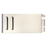 ENDSTÜCK  - Edelstahlfarben, Basics, Metall (32/11cm) - Homeware