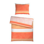 BETTWÄSCHE CUBY Satin 140/200 cm  - Terracotta, KONVENTIONELL, Textil (140/200cm) - Esposa