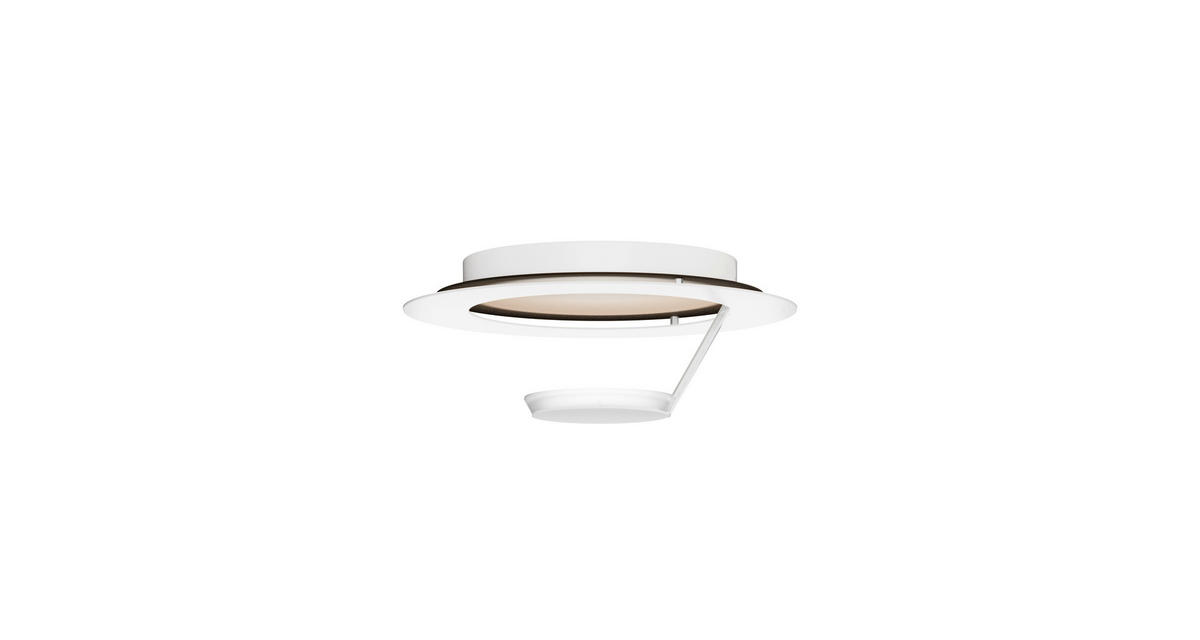 LED-WANDLEUCHTE 36/14 cm   - Goldfarben/Braun, Design, Metall (36/14cm) - Grossmann